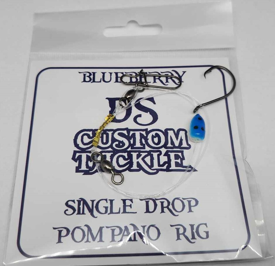 Single Drop Pompano Rig with bullet float