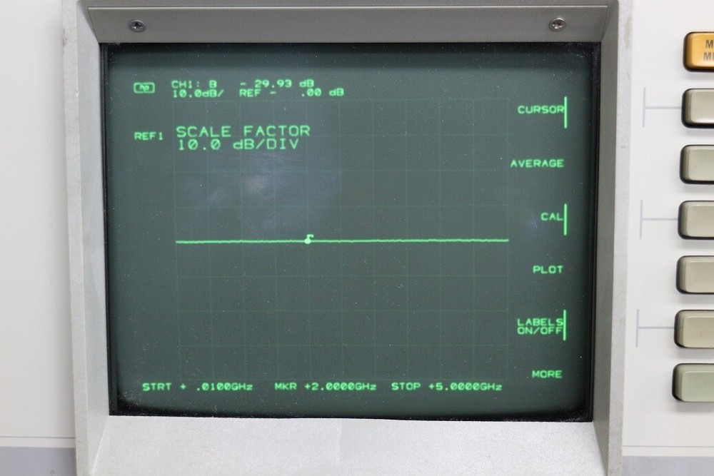 HP 8496A /002 DC-4GHz 110dB Attenuator