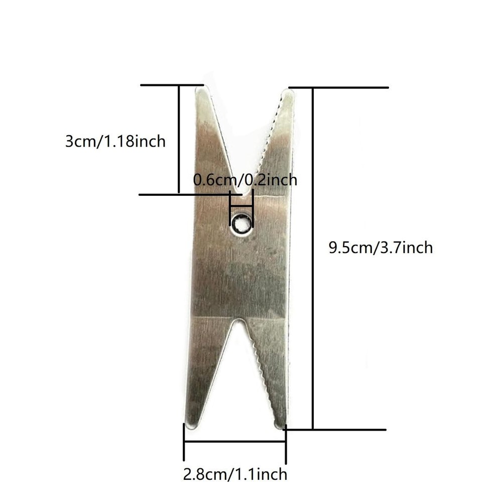 Stainless Steel Multi Spanner Wrench with Microfiber Suede Backing for Guitar...