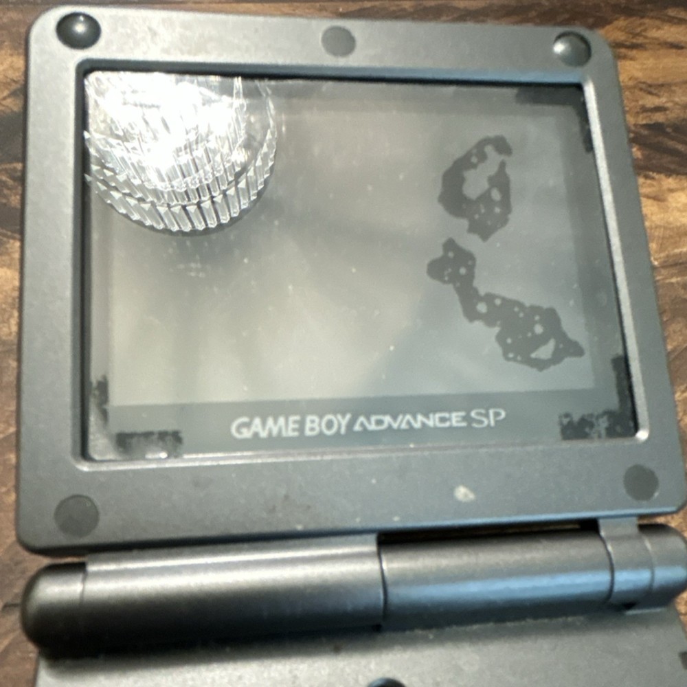 Nintendo Game Boy Advance SP AGS-101 Gray Handheld Console