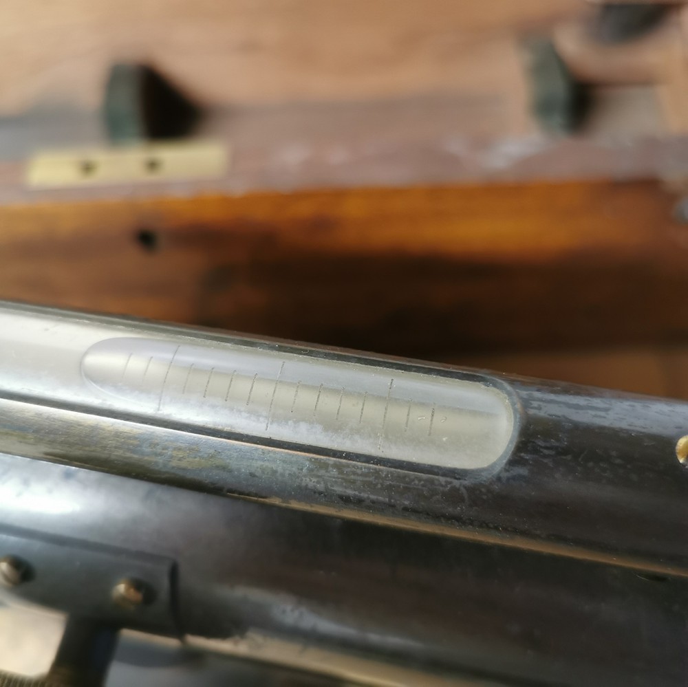 Stanley Vintage 1923 Dumpy Level Engineering Rare With Original Box