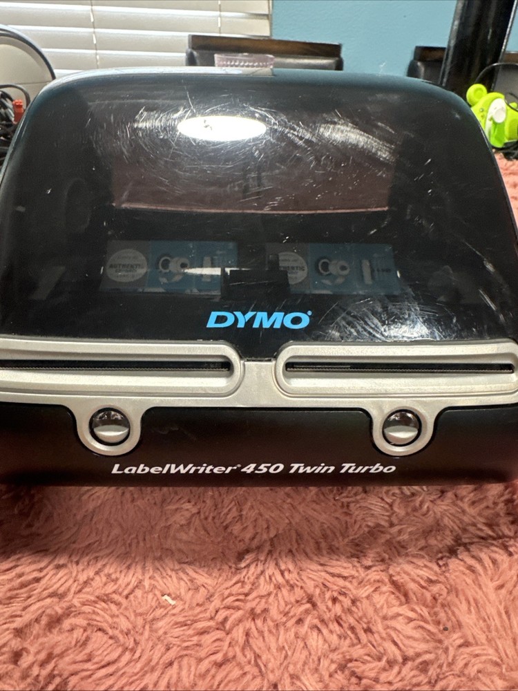 DYMO LabelWriter 450 Twin Turbo Thermal Label Printer Bundle NO rollers