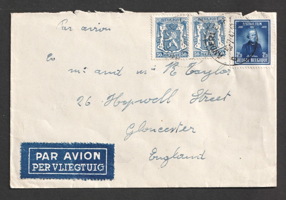 Belgium Four Covers & Cards