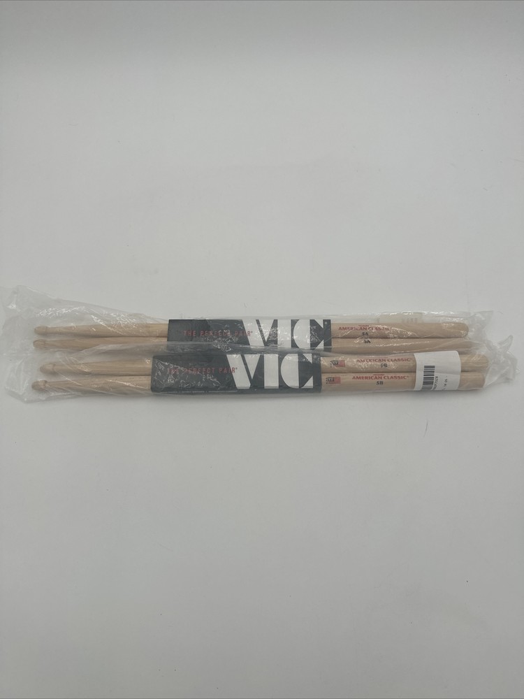 Hickory American Classic Drumsticks - 5A & 5B