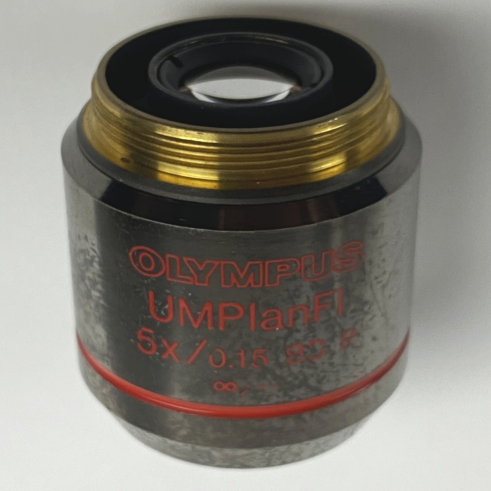 Olympus Microscope Objective UMPlanFL 5x 0.15 BD P Infinity UMPlan FL, 60 Day