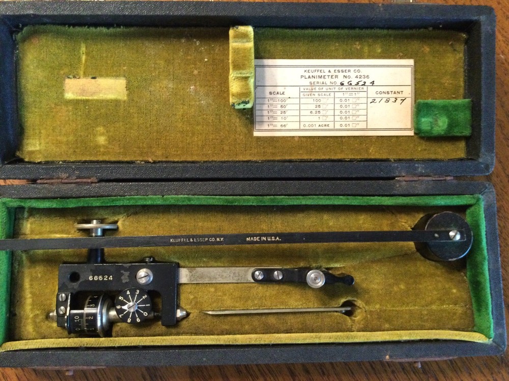 Vtg Keuffel & Esser Planimeter # 4236