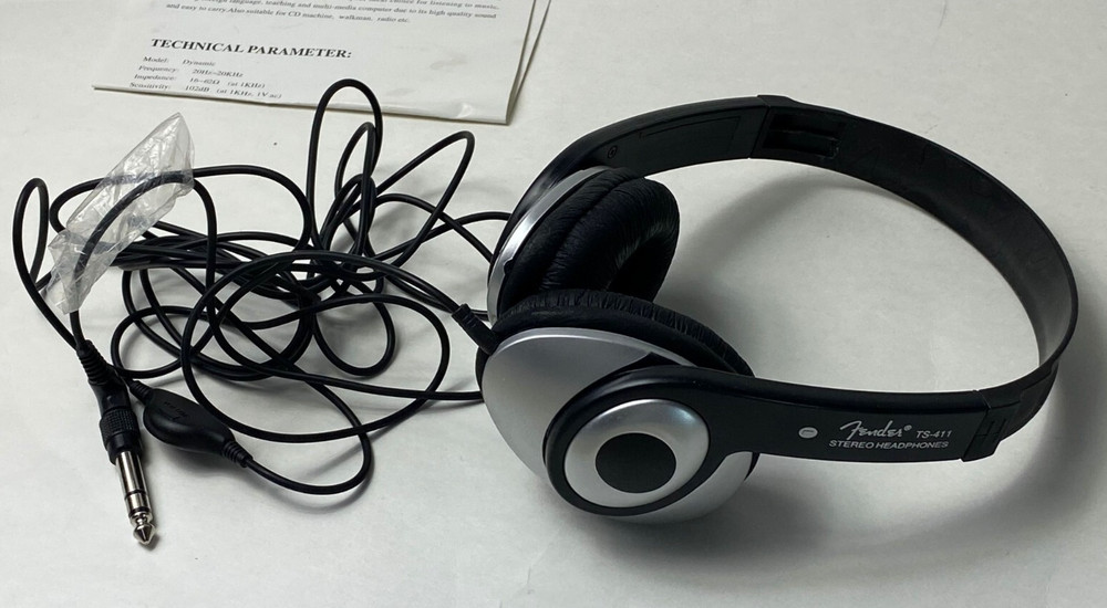 Fender TS-411 Stereo Headphones