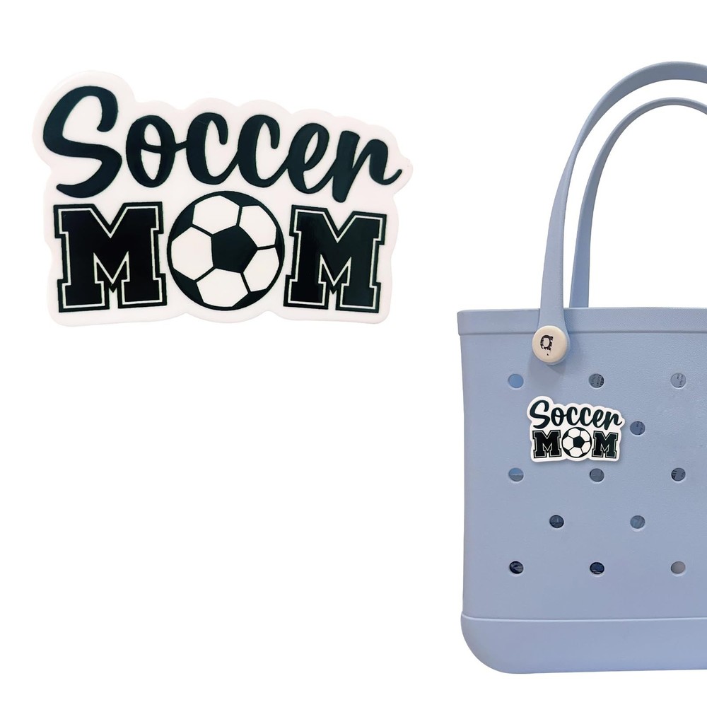 Soccer Mom Charm for Boggg Bag