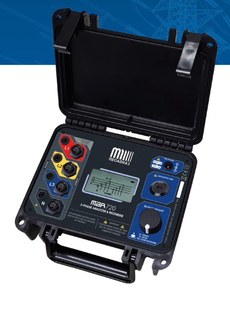 Megabras Tentech MAR-720 Three-Phase Power Quality Analyzer