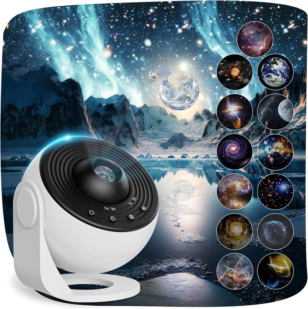 Cosmic Star Projector for Bedroom: 13-Scenarios & Automatic Timer Settings