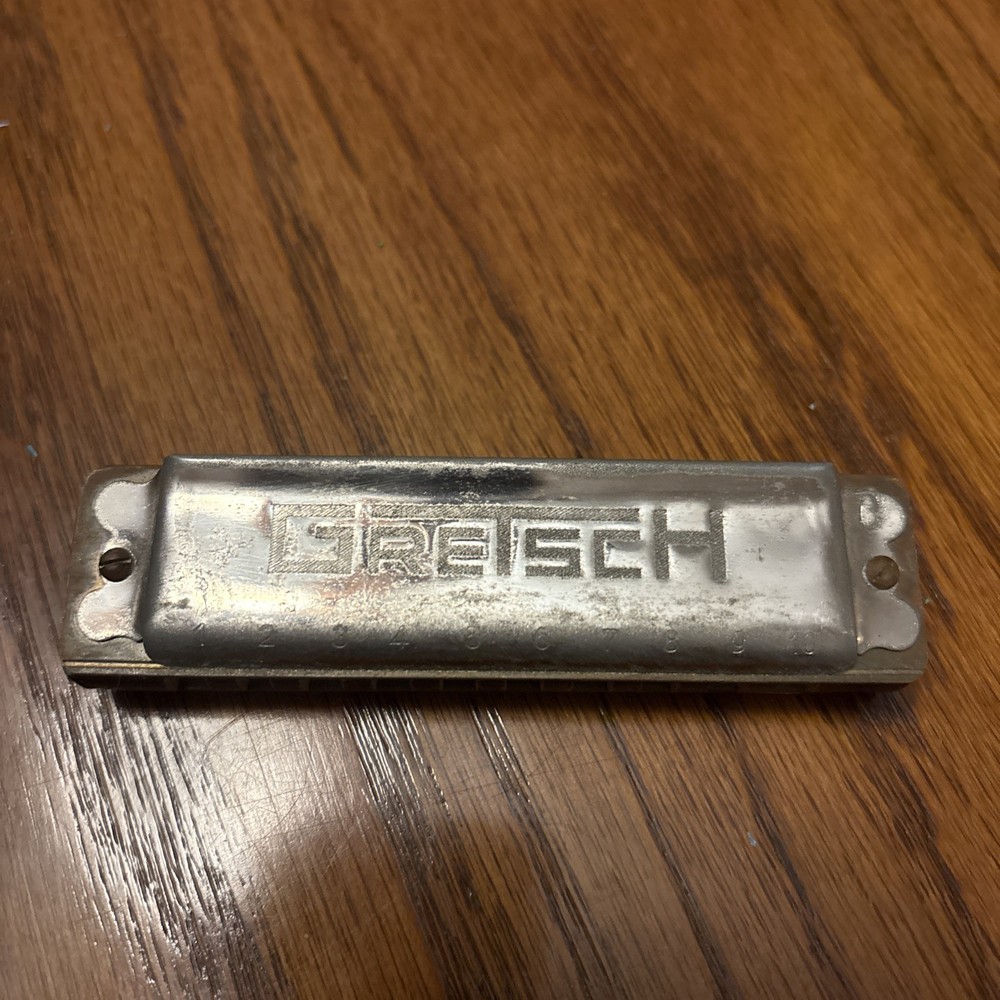 Musicraft Harmonica-Gretsch Made In Germany 4"X1"