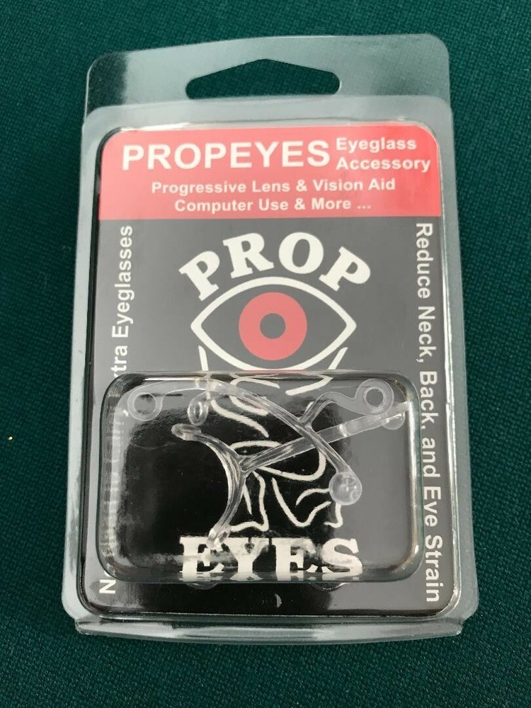 Propeyes progressive lens eyeglass vision optical aid computer neck back pain