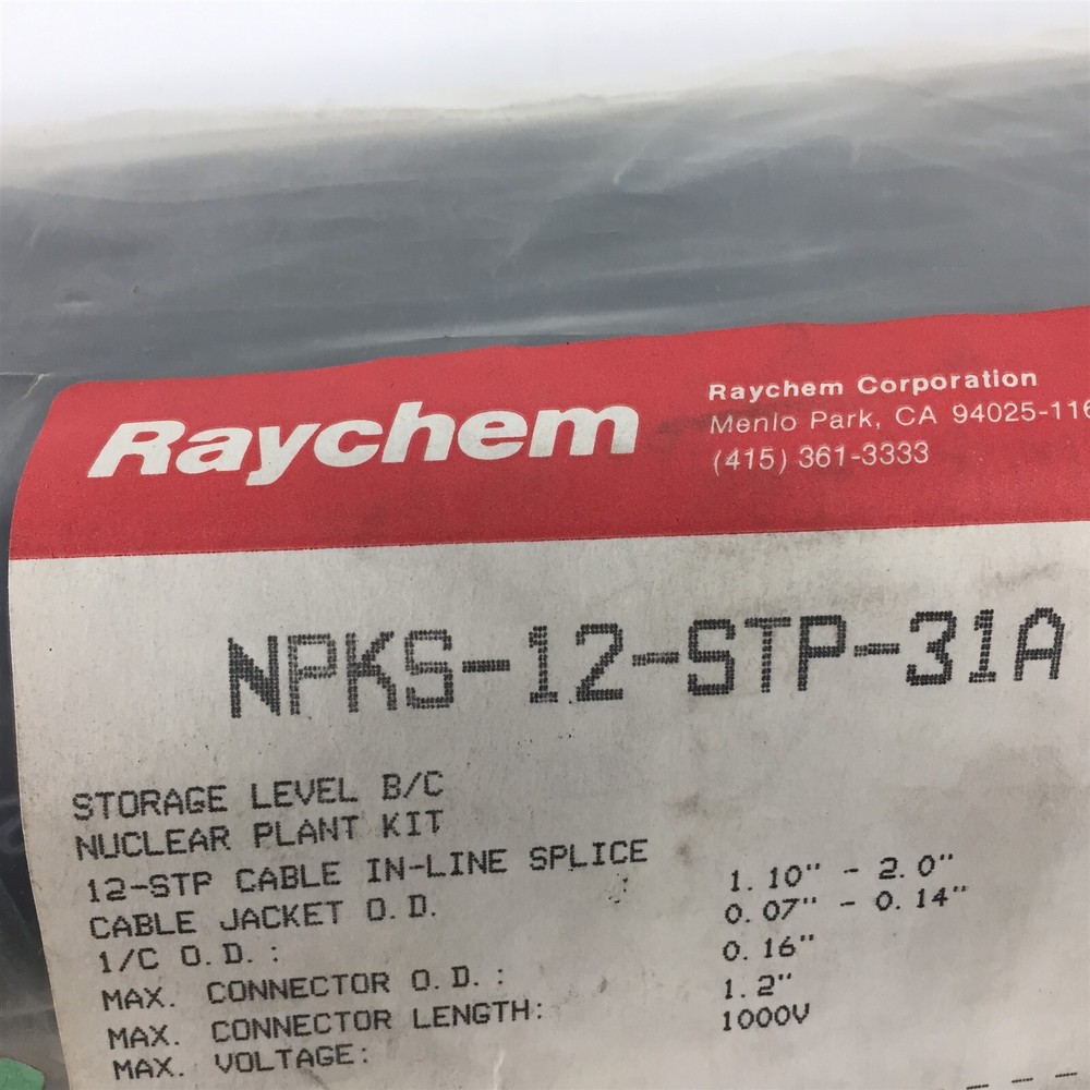 Raychem NPKS-12-STP-31A Splice Kit