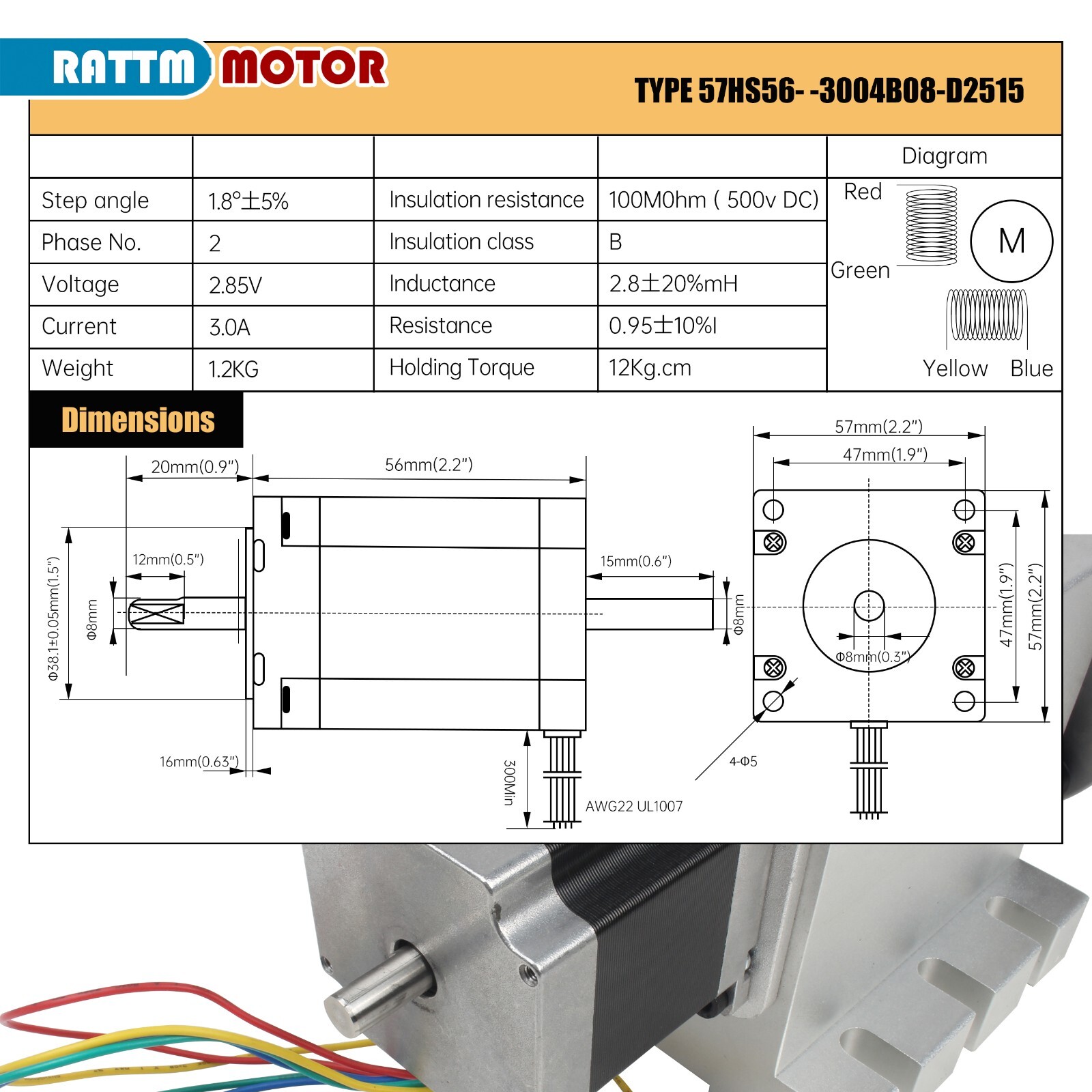 【US】CNC 4th Axis Rotational A Axis 3 Jaw 100mm No Backlash Harmonic Gearbox 50:1