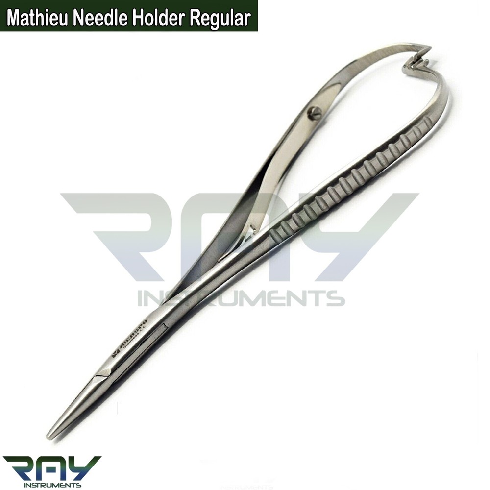 Dental Mathieu Needle Holder Regular Orthodontic Ligature Forceps Suture Plier