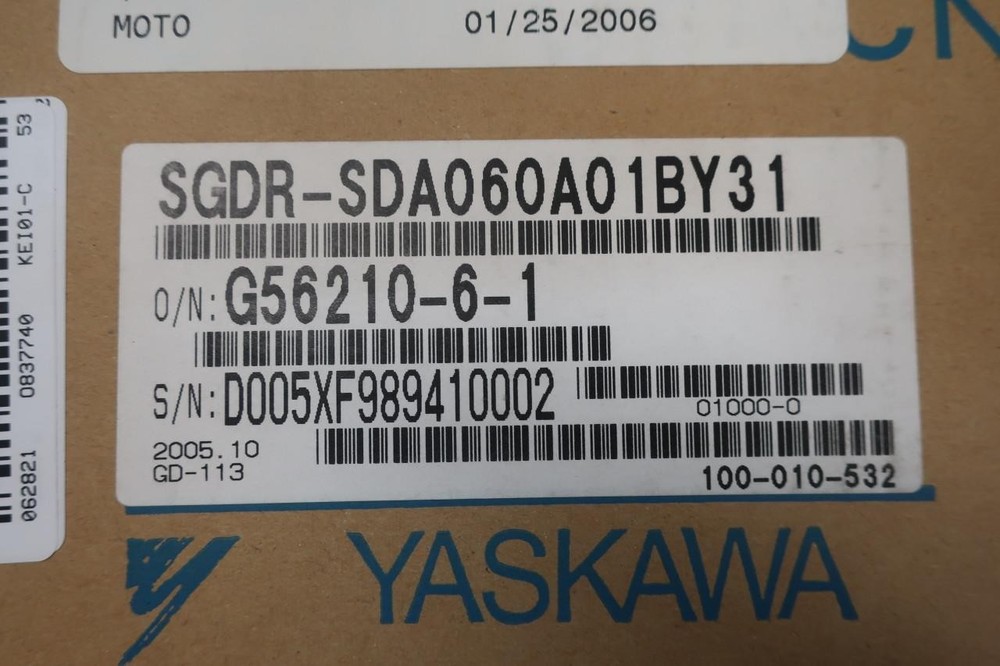Yaskawa SGDR-SDA060A01BY31 Servopack Drive