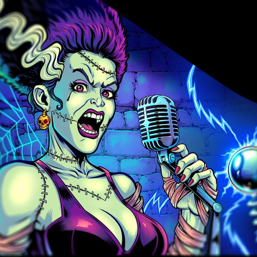 Monster Bash Magnetic Apron