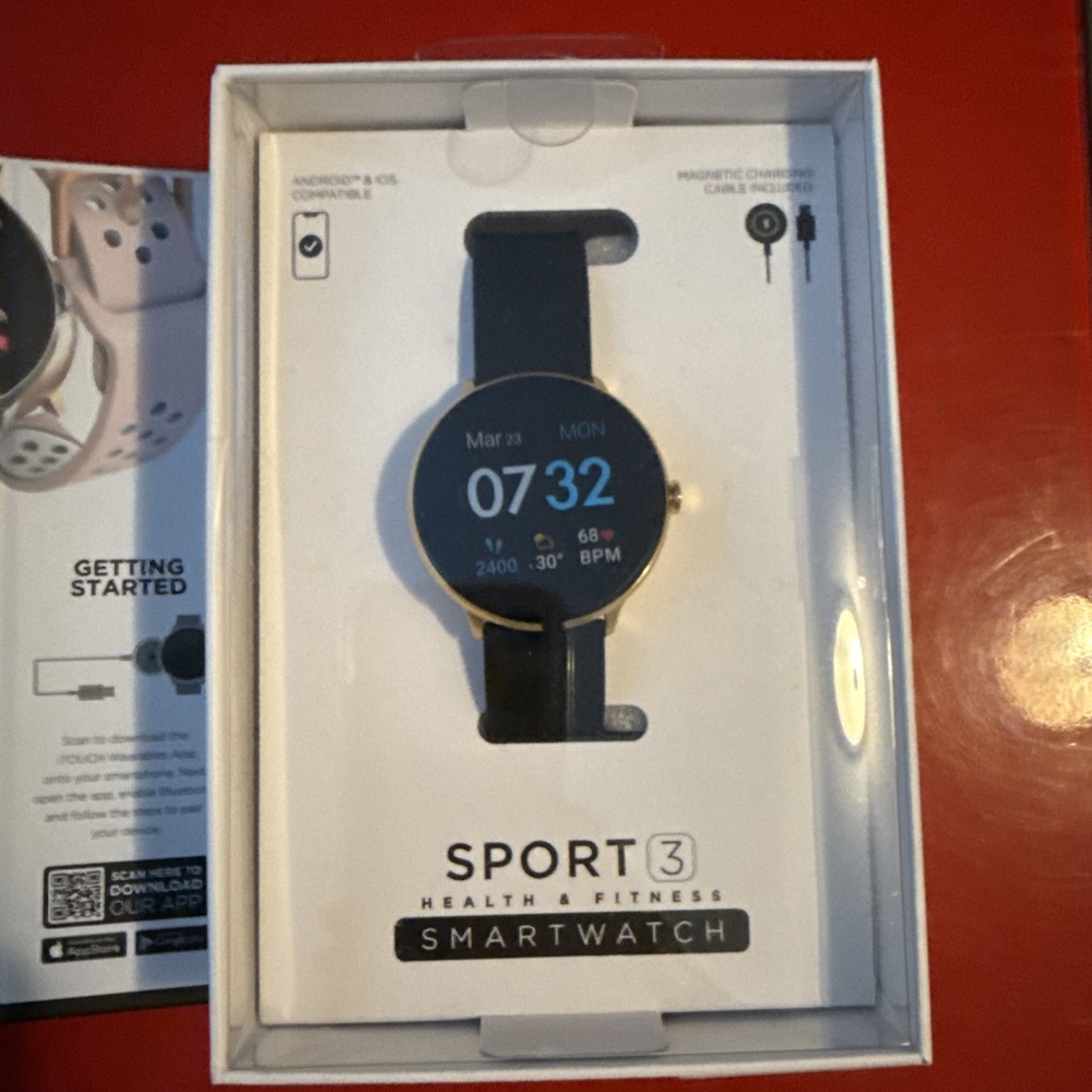 iTouch Sport 3 Smartwatch - Black