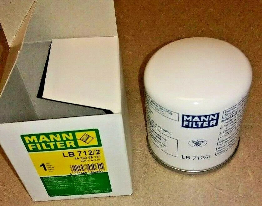PECO-LB712/2 MANN Filter Spin-On Air/Oil Separator *NEW*