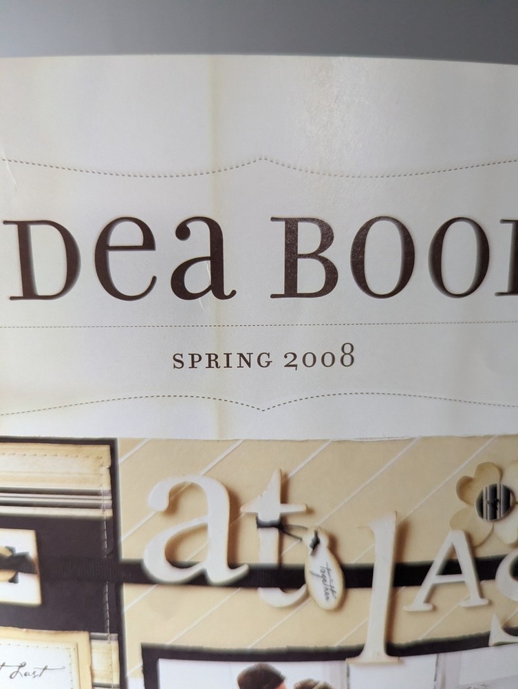 CTMH 2 idea books/catalogs SPRING & FALL/WINTER 2008