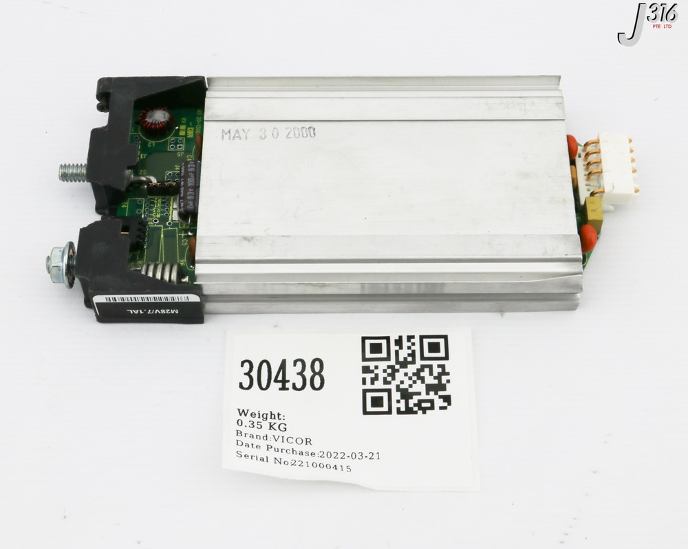 30438 VICOR POWER SUPPLY MODULE M28V/7.1AL