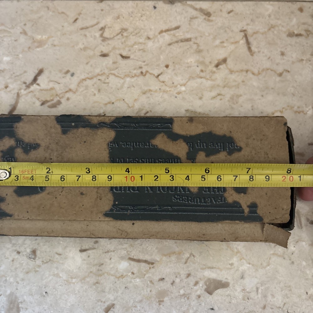 antique drafting set In Box. AS IS