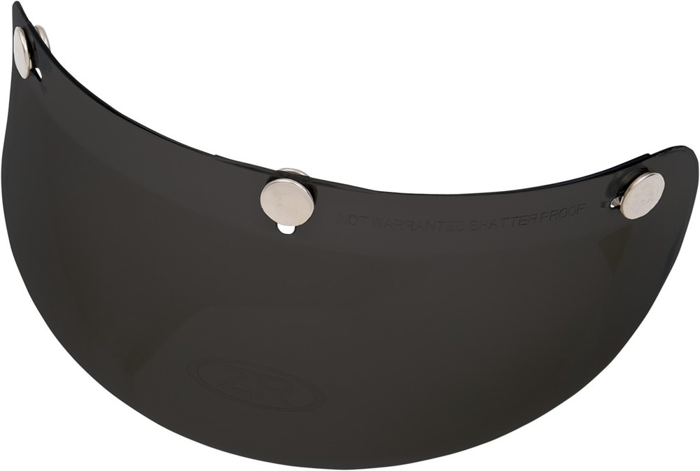 Z1R Three-Snap Bubble Visor for Drifter Helmets