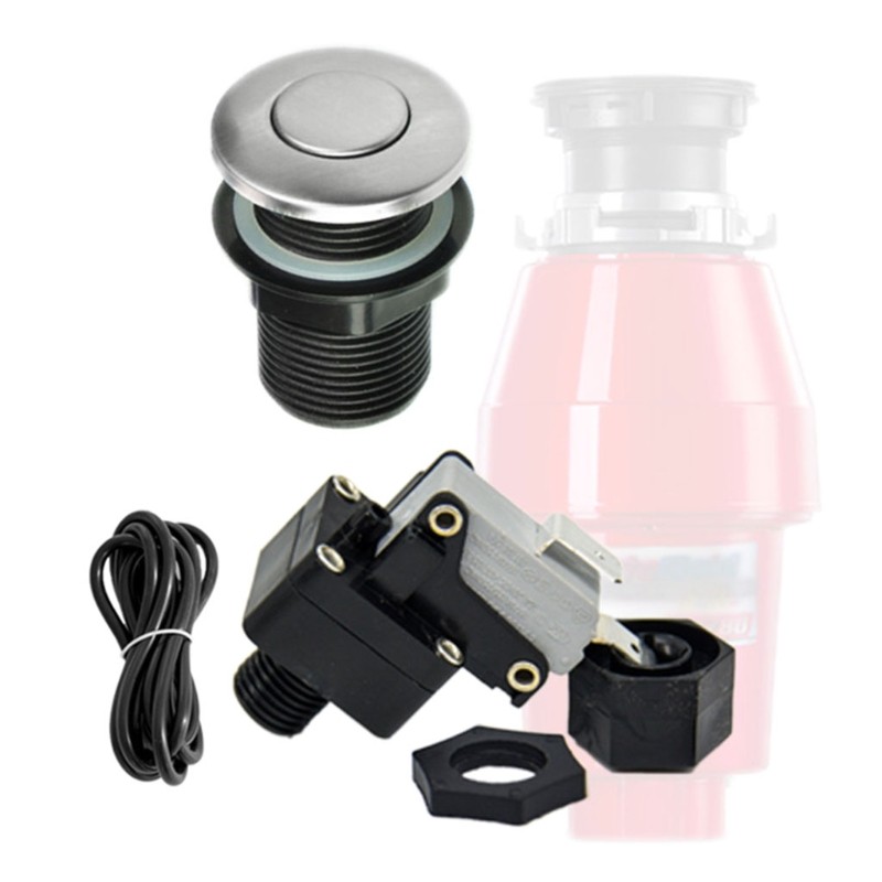 Air Button Switch Set Pneumatic Air Pressure Switch Knob Bath Spa Home Tools