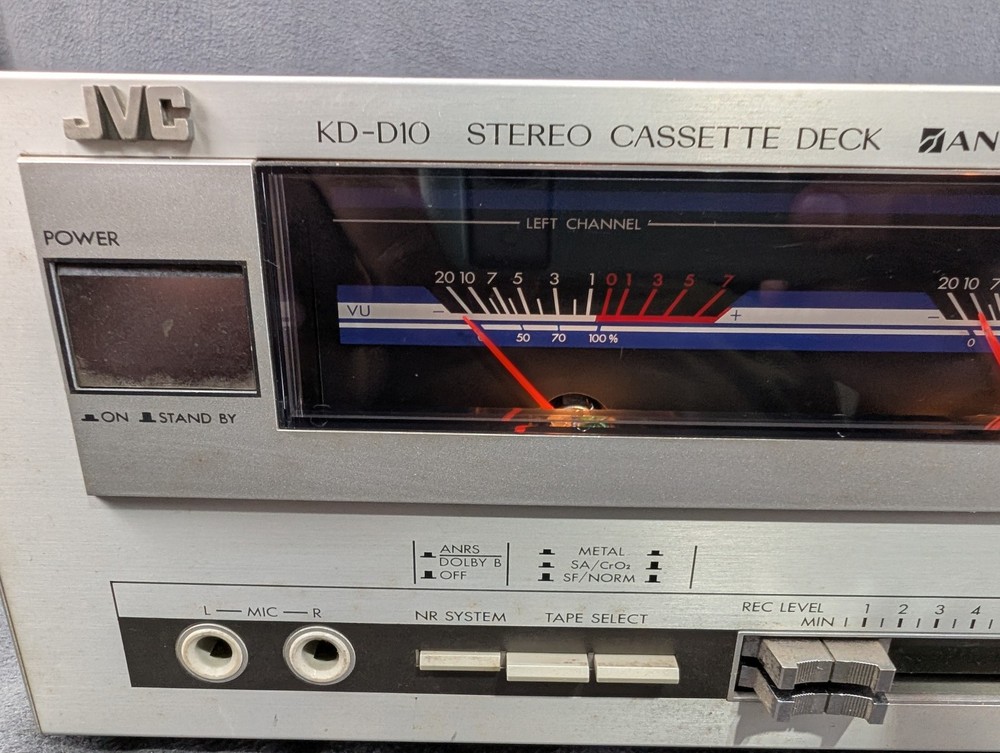 JVC KD-D10J Stereo Cassette Deck