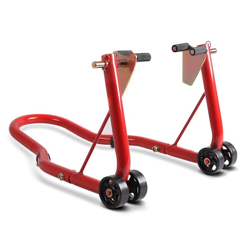 Motorcycle paddock stand ConStands Classic Front red Fork Lift