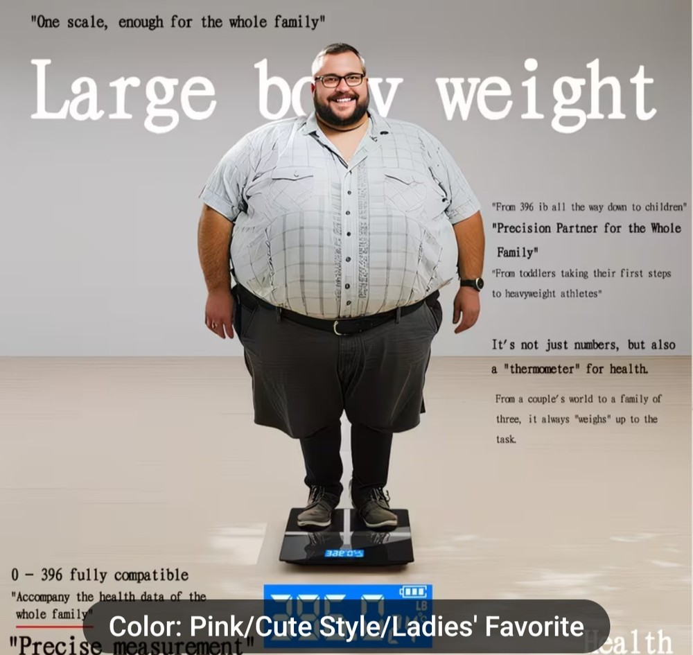 Digital Body Weight Scale Highly Accurate Scale for Weight LED Display