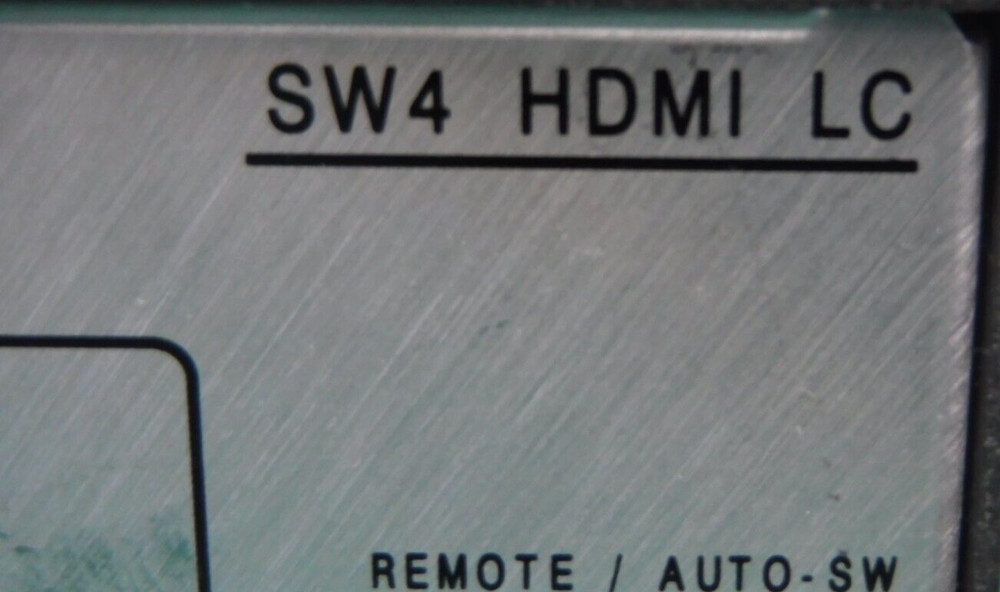 Extron SW4 HDMI LC Four Input HDMI Switcher