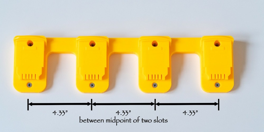 DeWALT 20v Tools Mount / Holder / Rack - Original Design