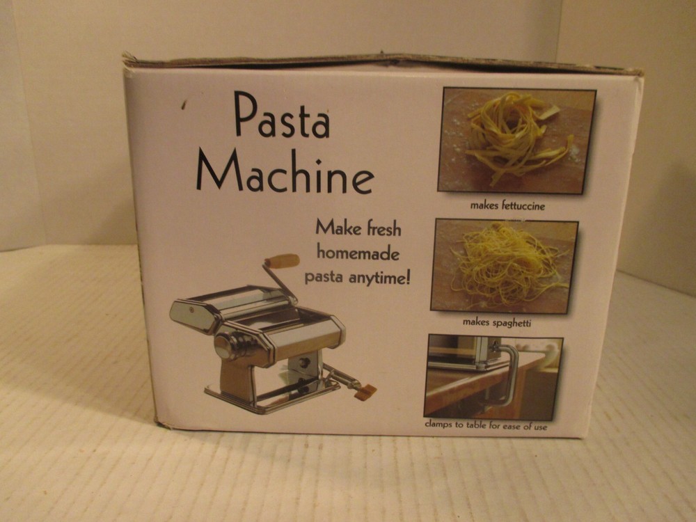 Weston Pasta Maker Machine Stainless Steel Model 01-0201