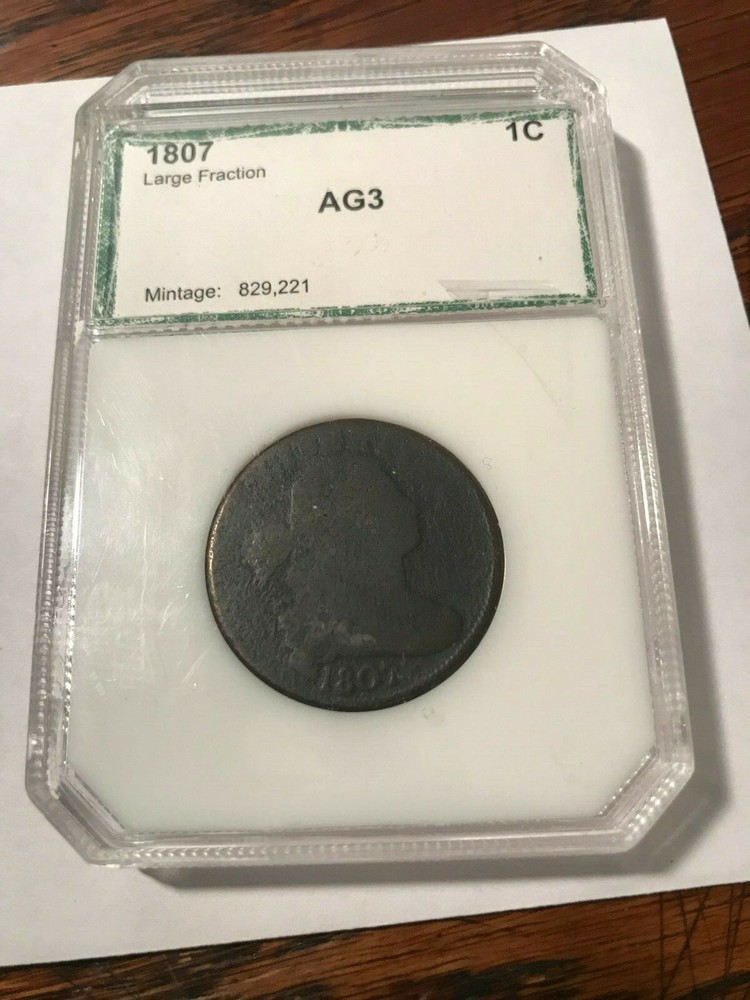 1807 Draped Bust One Cent #19009