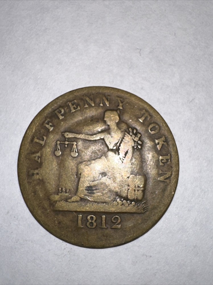 1812 LOWER CANADA TIFFIN HALF PENNY TOKEN