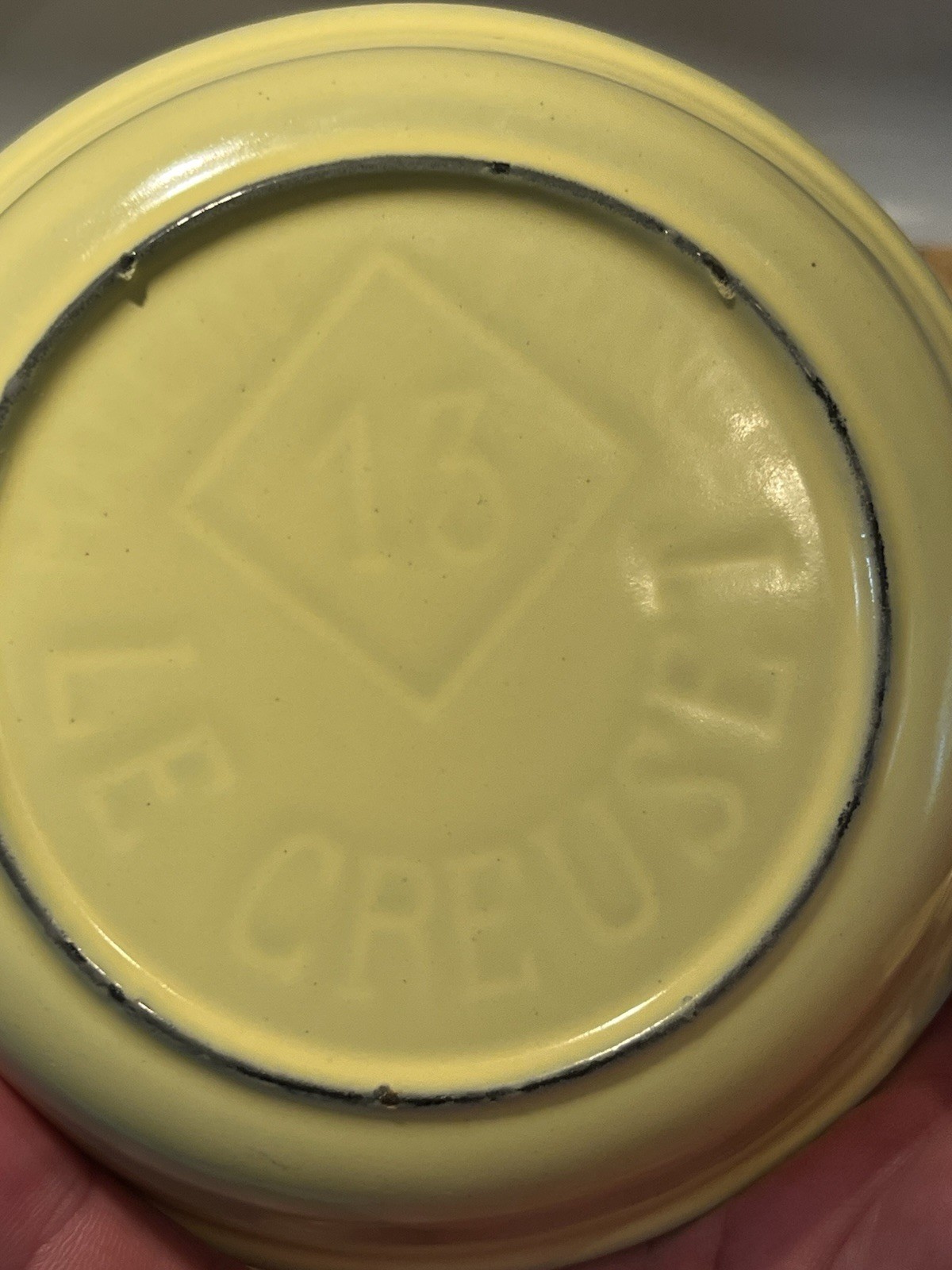 Le Creuset Enameled Cast Iron Yellow Casserole