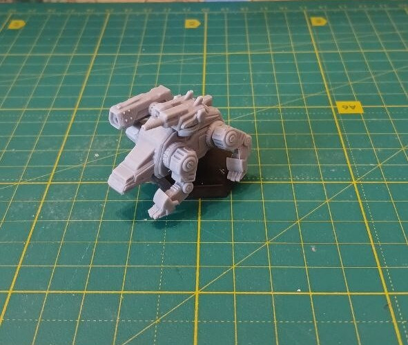 Barghest, battletech game miniature