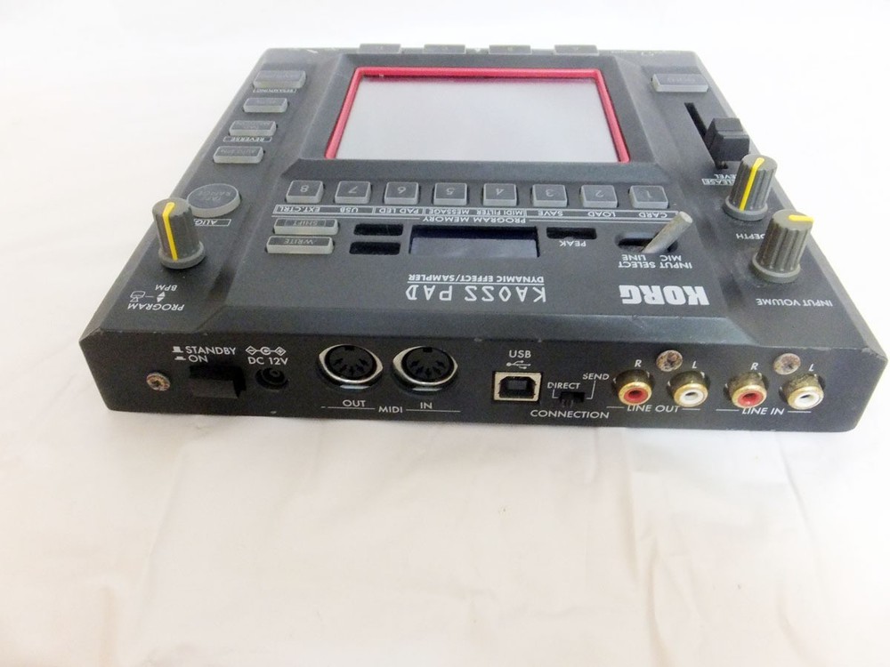 KORG KAOSS PAD KP3 KP-3 Dynamic Effect Sampler Sequencer DEFECTIVE