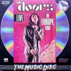 Europe 1968 Live LaserDisc DOORS Music Album