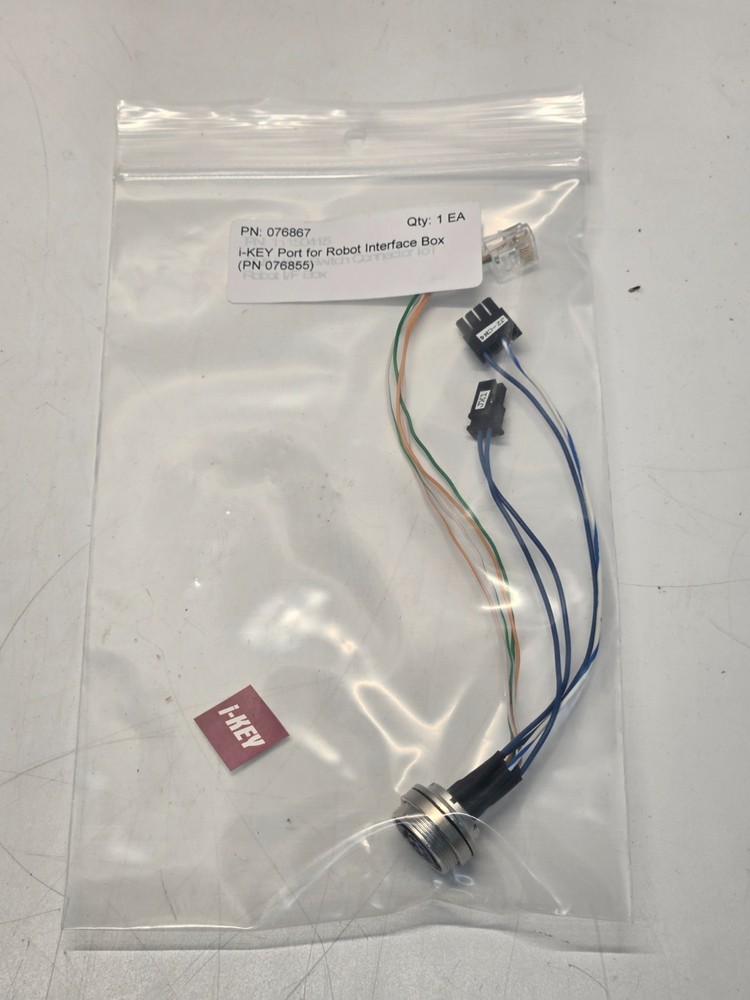 SERVO-ROBOT 076867 I-KEY PORT for ROBOT INTERFACE BOX NEW o7