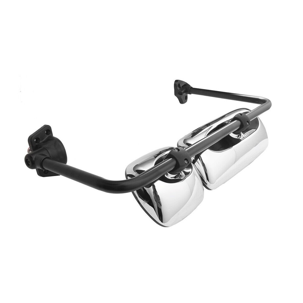 2PCS For Freightliner M2 Door Mirror Heated Assembly Chrome Left and Right Side