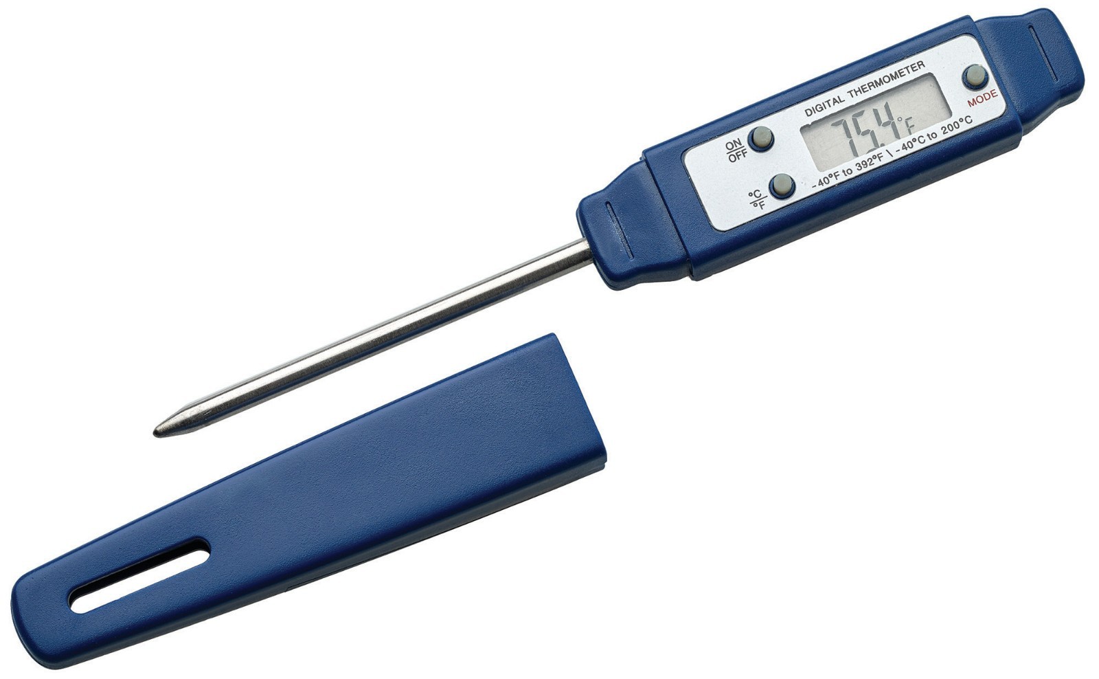 Winco TMT-WD1 Pen Style Digital Thermometer Waterproof Food Service 2.75" Probe