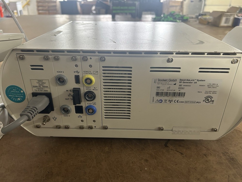 Stockert SmartAblate RF Generator M490002 Pedal Remote Control W Remote Control