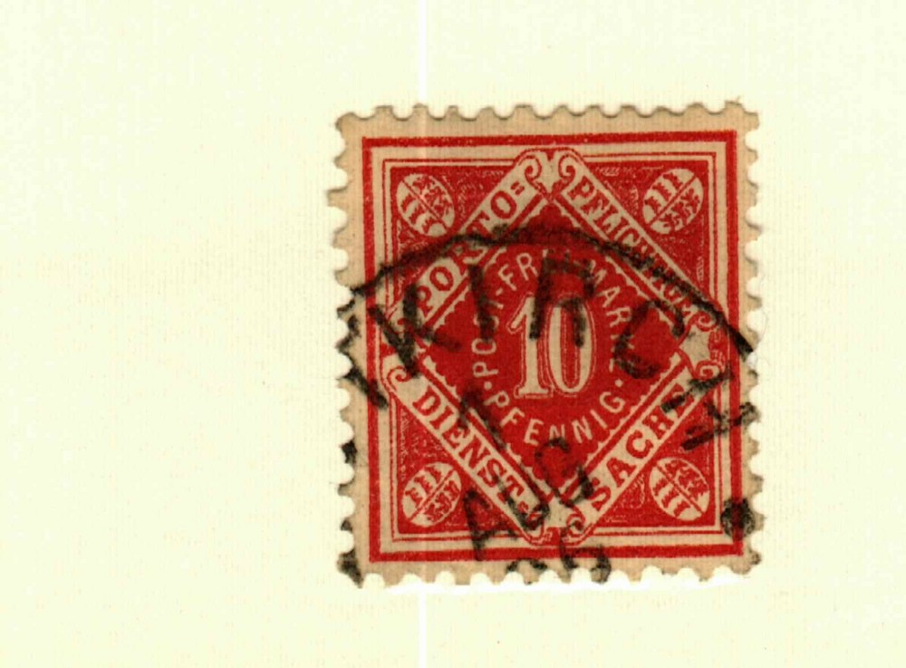 Württemberg #O5 used