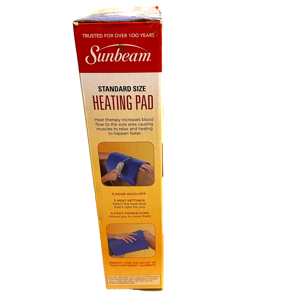 Sunbeam Heating Pad Featuring Ultraheat Technology