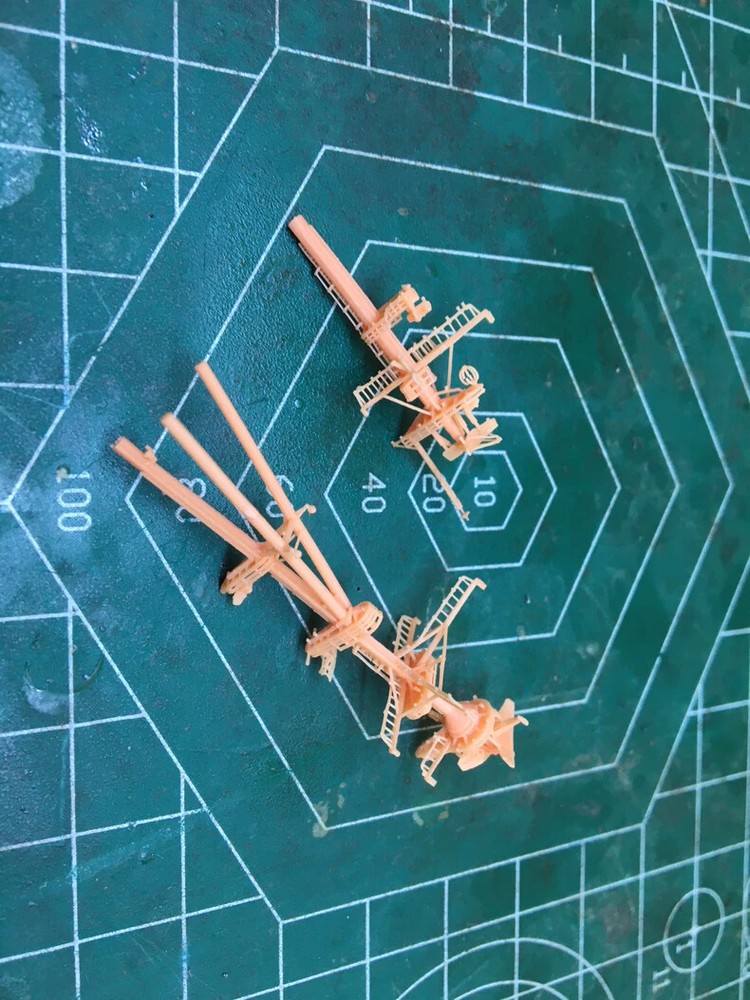 3D Printed 1/700 Soviet Admiral Ushakov Battleship Unpainted Model Kit