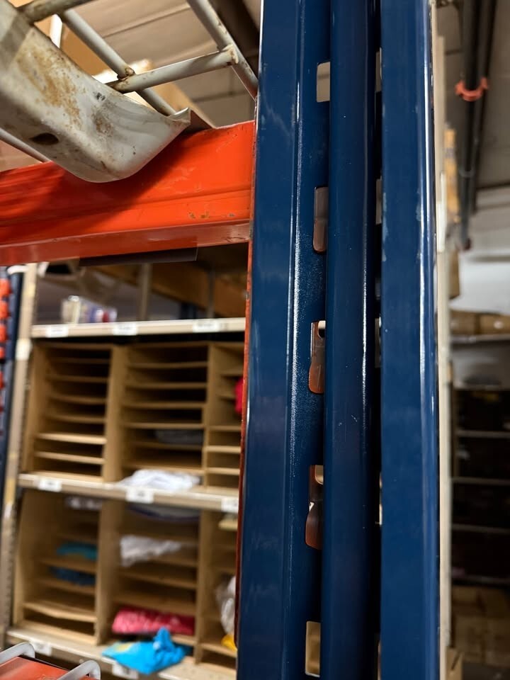 10'x48" UPRIGHTS - MASTER RACK WAREHOUSE PALLET RACKING