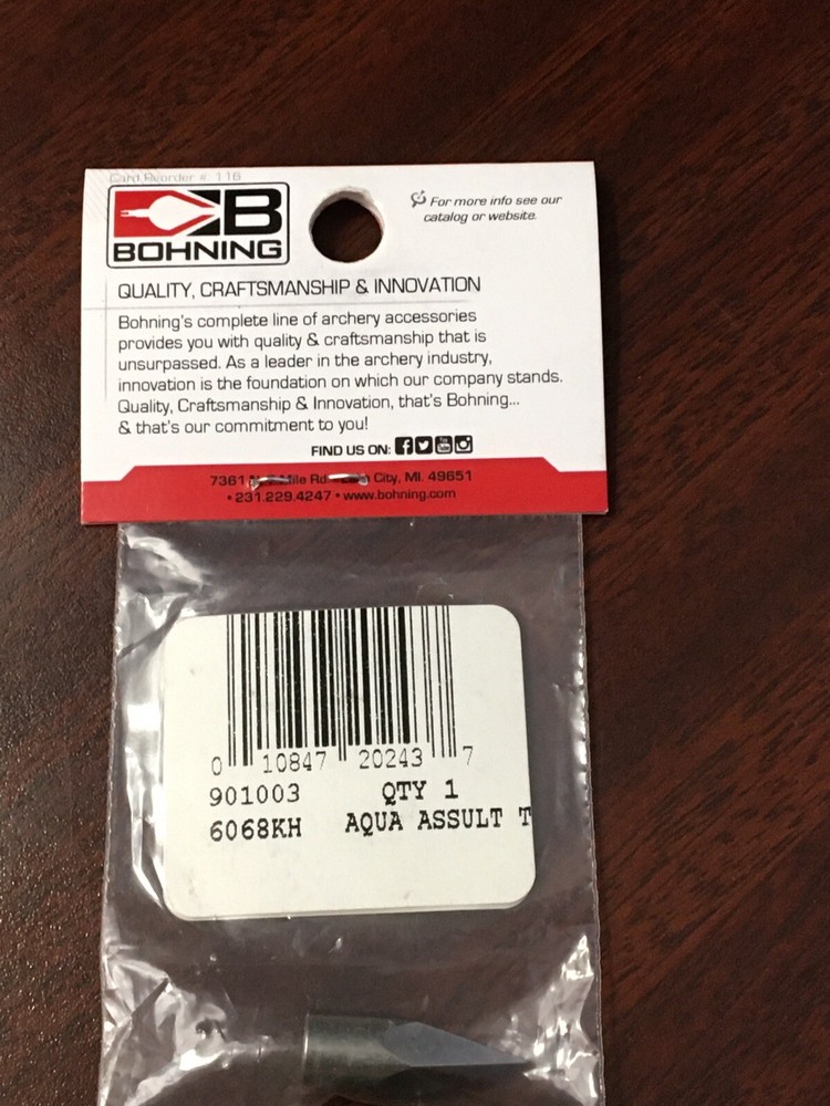Bohning Archery Accessory 901003 Aqua Assult Tip