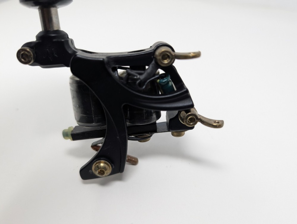 Dragonhawk Golden Trident Coil Tattoo Machine Black (E3)